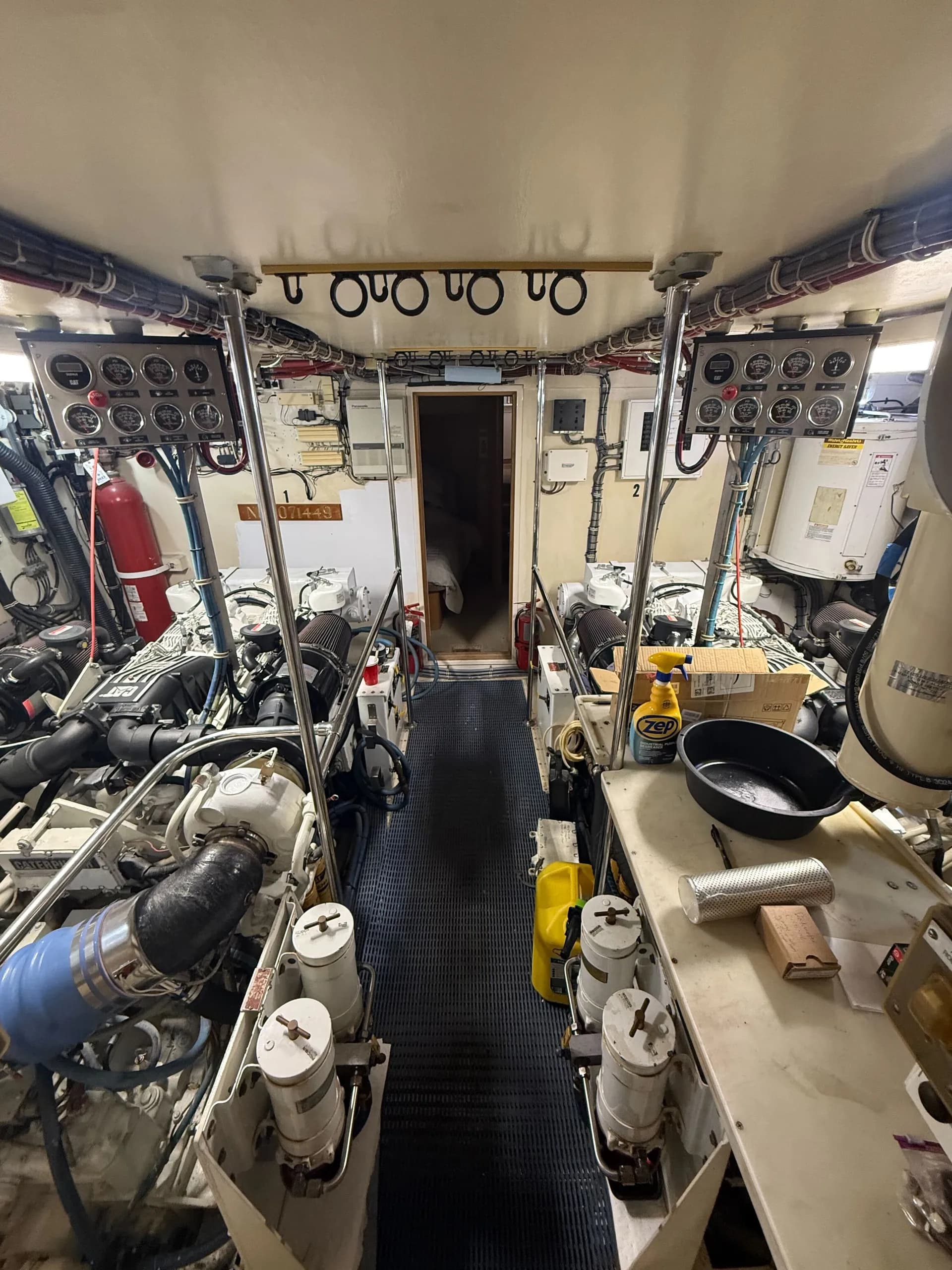 Marine Engine Room Hose Protection